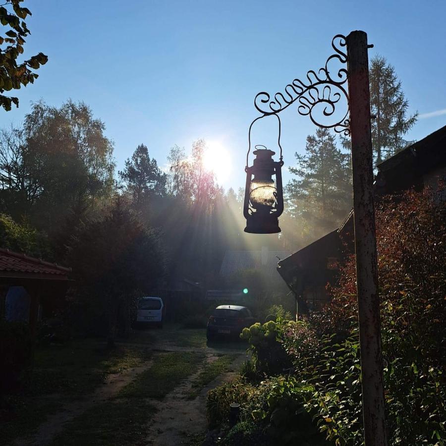 Ferienwohnung Siedlisko Przystanek Szczescie Piasutno Exterior foto