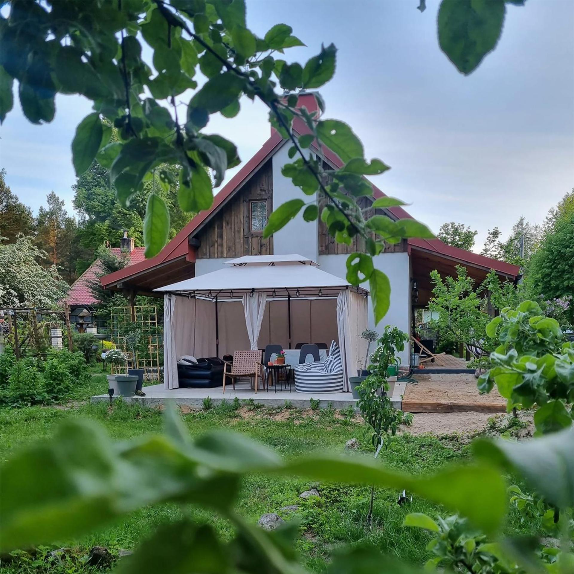 Ferienwohnung Siedlisko Przystanek Szczescie Piasutno Exterior foto