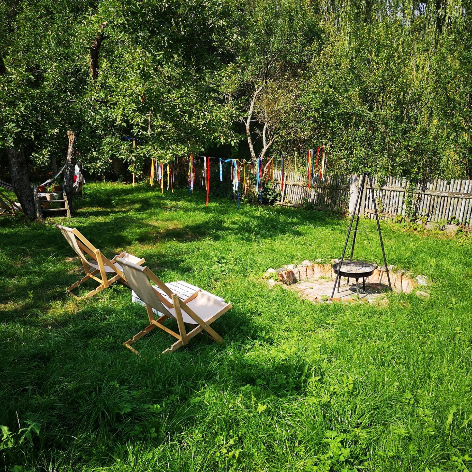 Ferienwohnung Siedlisko Przystanek Szczescie Piasutno Exterior foto